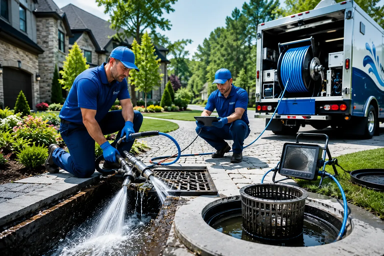 Local outdoor drain cleaning professionals in Bridge City, TX