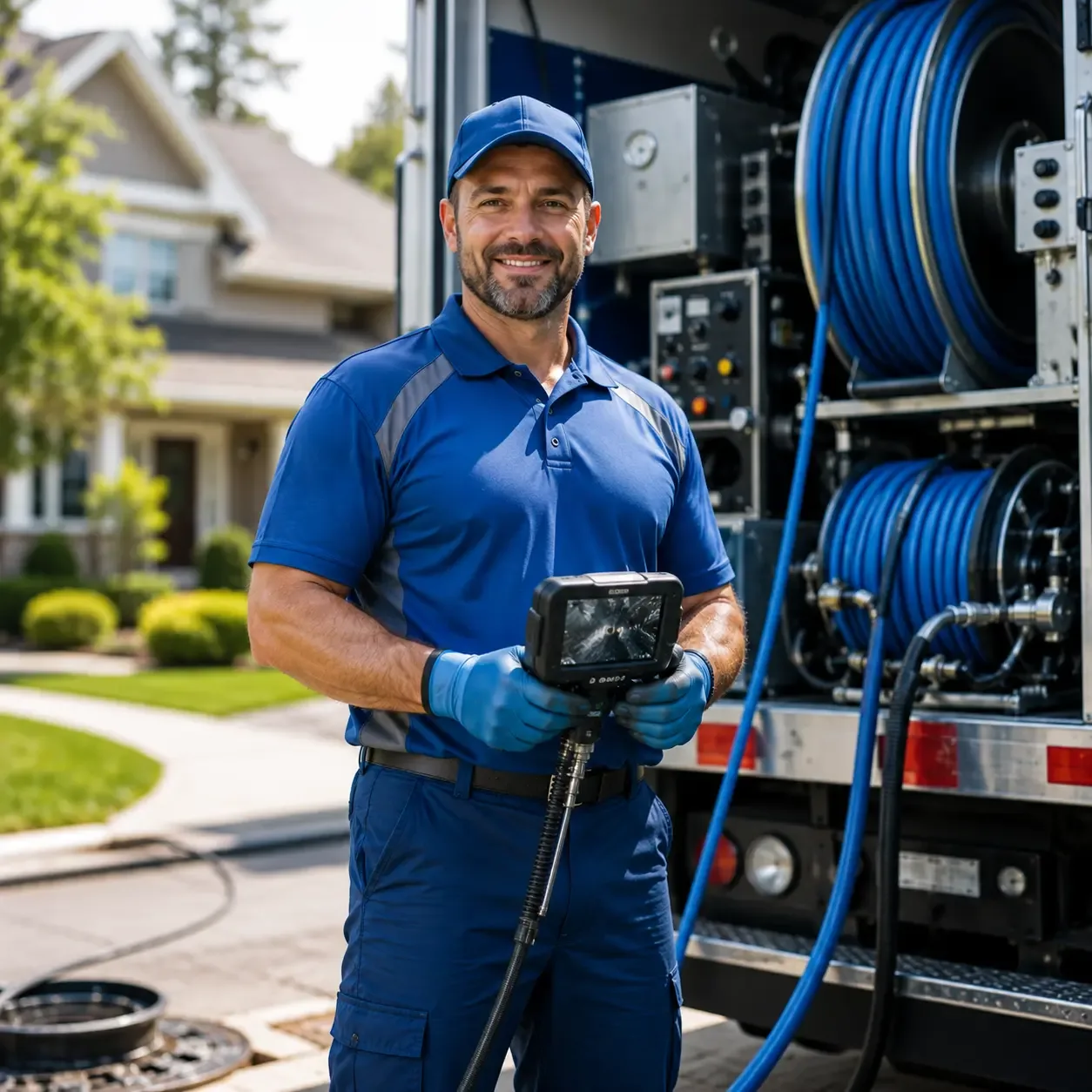 Local outdoor drain cleaning specialists in Bridge City, TX